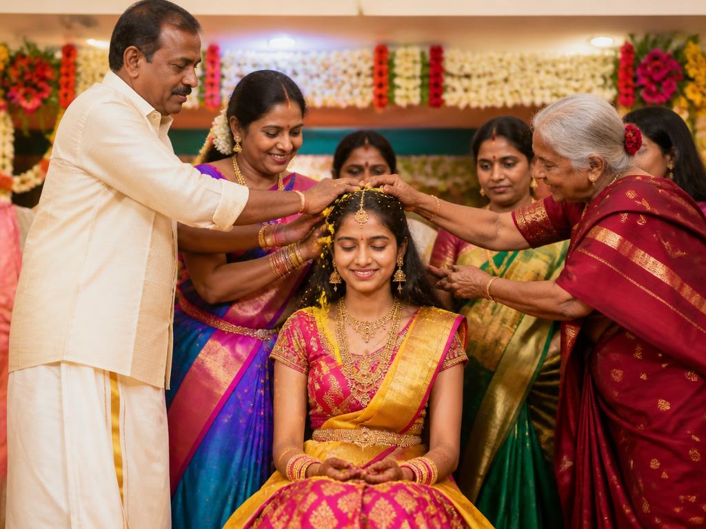 Half Saree Photography
